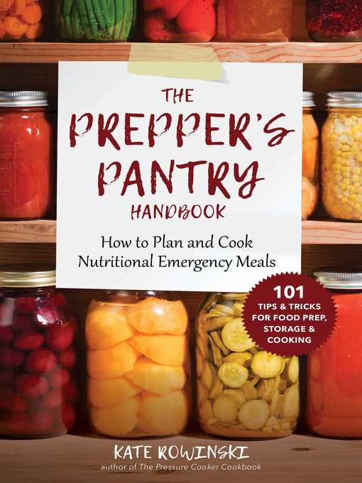 Title details for The Prepper's Pantry Handbook by Kate Rowinski - Wait list